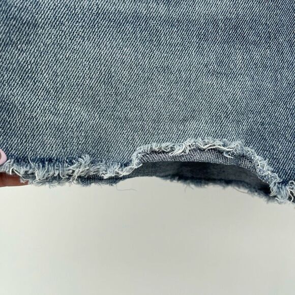 Madewell The Perfect Jean Short in Balsam Wash: Tencel Denim Edition Size 27 - Picture 5 of 13